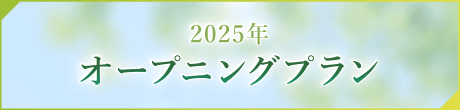 2025年オープニングプラン